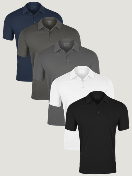 Winter Foundation Torrey Polo 5-Pack | Fresh Clean Threads